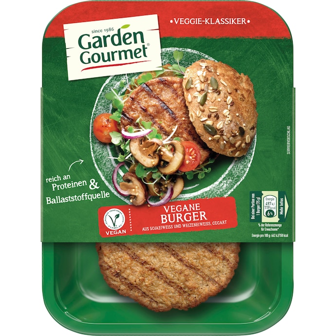 Garden Gourmet vegane Burger | bei Bringmeister online ...