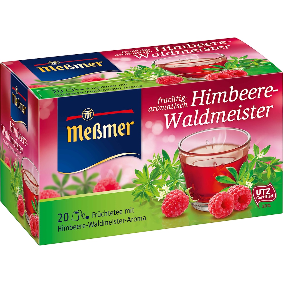 Meßmer Himbeere-Waldmeister Tee | bei Bringmeister online bestellen!