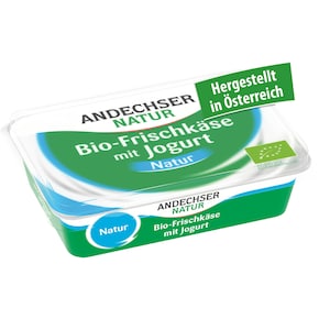 Andechser Natur Bio Frischkäse mit Jogurt Natur 65 % Fett i. Tr. Bild 0