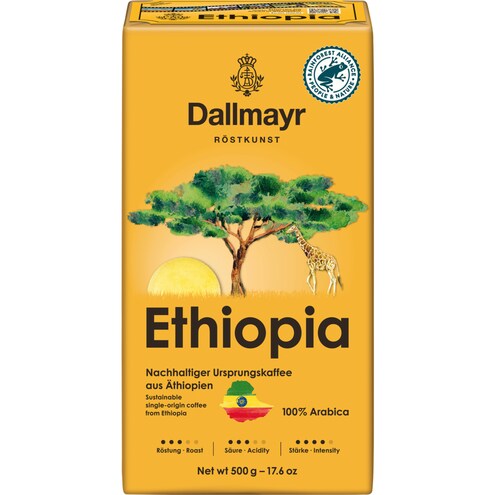Dallmayr Ethiopia Filterkaffee gemahlen