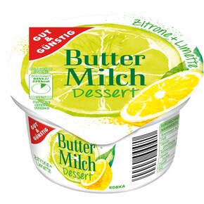 GUT&GÜNSTIG Buttermilch-Dessert Zitrone-Limette Bild 0