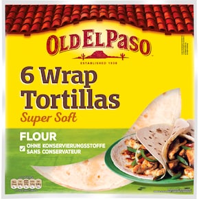 Old El Paso Wrap Tortillas Super Soft Flour Bild 0