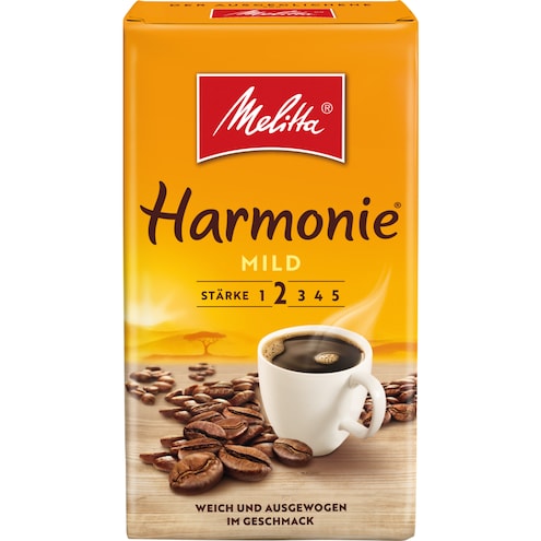 Melitta Harmonie Mild Filterkaffee gemahlen