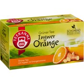 Teekanne Grüner Tee Ingwer Orange