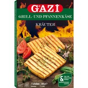 GAZi Grill- und Pfannenkäse "Kräuter" 45 % Fett i. Tr.