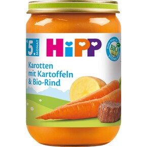 HiPP Bio Karotten mit Kartoffeln & Bio-Rind ab 5. Monat Bild 0