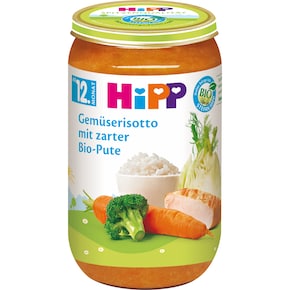 HiPP Bio Gemüserisotto mit zarter Bio-Pute ab 12. Monat Bild 0