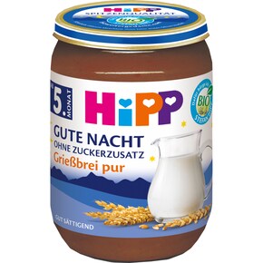 HiPP Bio Gute Nacht Griessbrei pur ab 5. Monat Bild 0