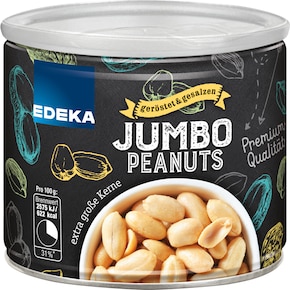 EDEKA Jumbo Peanuts, Erdnusskerne, geröstet & gesalzen Bild 0