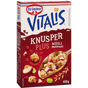 Dr.Oetker Vitalis Knusper Müsli Plus Multi Frucht Bild 0