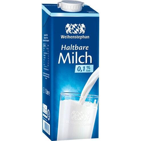 Weihenstephan Haltbare Milch 0,1% Fett Bild 1