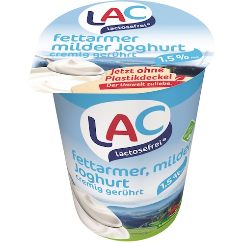 Schwarzwaldmilch LAC fettarmer Joghurt mild lactosefrei 1,5% Fett