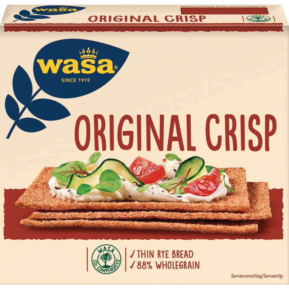 Wasa Original Crisp bei Bringmeister online bestellen 