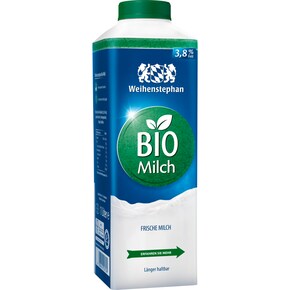 Weihenstephan Bio Frische Milch 3,8 % Fett Bild 0
