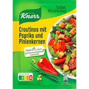 Knorr Salatkrönung Croutinos mit Paprika und Pinien