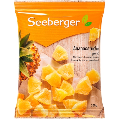 Seeberger Ananasstücke