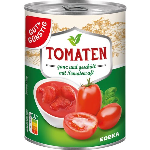 GUT&GÜNSTIG Tomaten ganz, geschält