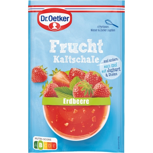 Dr.Oetker Frucht Kaltschale Erdbeere