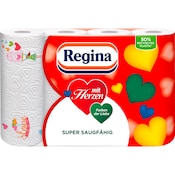 Regina mit Herzen Haushaltstücher 3-lagig 45Blatt
