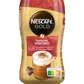 Nescafé Gold Typ Cappuccino entkoffeiniert Bild 0