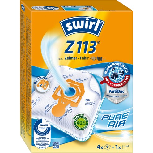 Swirl MicroPor Plus Z113 Staubfilterbeutel