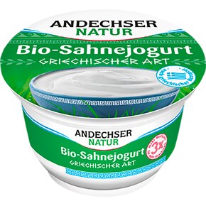 Andechser Natur Bio Sahnejogurt Griechischer Art 10 % Fett Bild 0