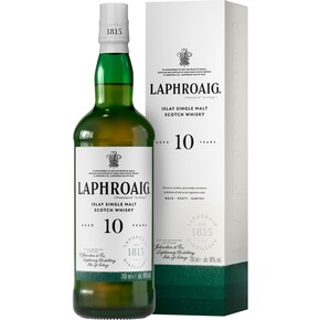 Laphroaig Single Malt 10 Years Old 40 % vol. Geschenkpackung Bild 0