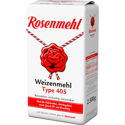 Rosenmehl Weizenmehl Type 405 Bild 1