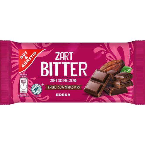 GUT&GÜNSTIG Zartbitter-Schokolade