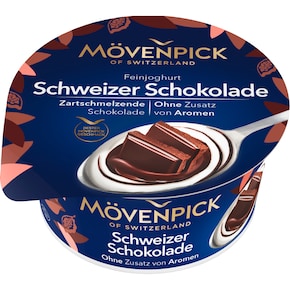 MÖVENPICK Feinjoghurt Schweizer Schokolade 14 % Fett Bild 0