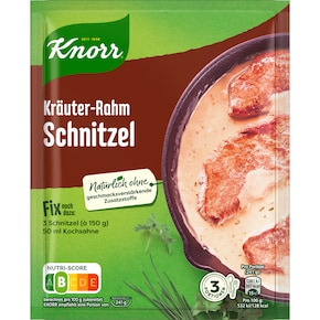 Knorr Fix Kräuter Rahm Schnitzel Bild 0