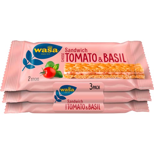 Wasa Sandwich Cheese, Tomato & Basil