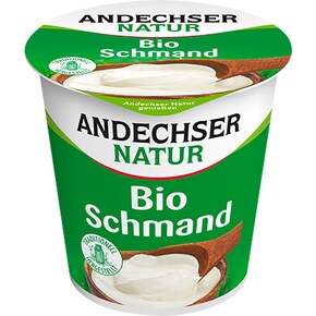 Andechser Natur Bio Schmand 24 % Fett Bild 0