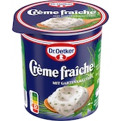 Dr.Oetker Crème Fraîche mit Gartenkräutern 30 % Fett