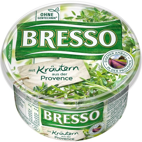 Bresso Frischkäse Kräuter aus der Provence 60 % Fett i. Tr.