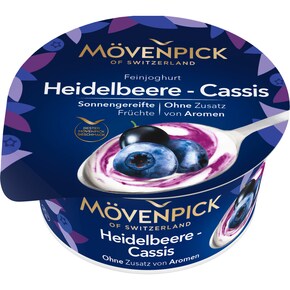 MÖVENPICK Feinjoghurt Heidelbeer-Cassis 14 % Fett Bild 0