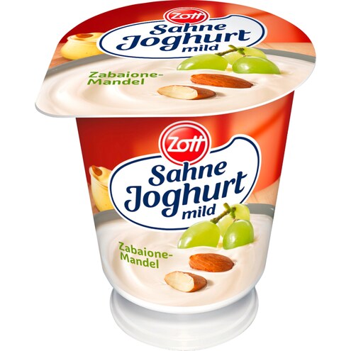 Zott Sahne-Joghurt mild Zabaione-Mandel 10 % Fett