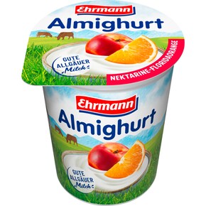 Ehrmann Almighurt Nektarine Florida-Orange 3,8 % Fett Bild 0