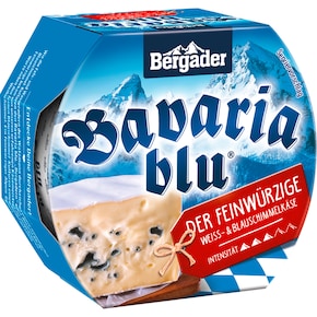 Bergader Bavaria Blu "Der Feinwürzige" Minitorte 70 % Fett i. Tr. Bild 0