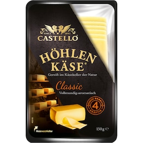 Castello Höhlenkäse Classic in Scheiben 50 % Fett i. Tr. Bild 0