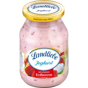 Landliebe Joghurt mit erlesenen Erdbeeren 3,8 % Fett Bild 0