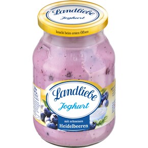 Landliebe Joghurt mit erlesenenen Heidelbeeren 3,8 % Fett Bild 0