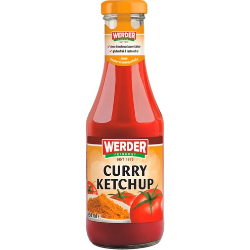 WERDER Feinkost Curry Ketchup