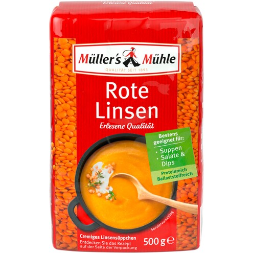Müller´s Mühle Rote Linsen