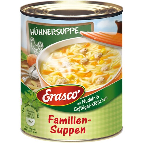 Erasco Familien-Suppen - Hühnersuppe