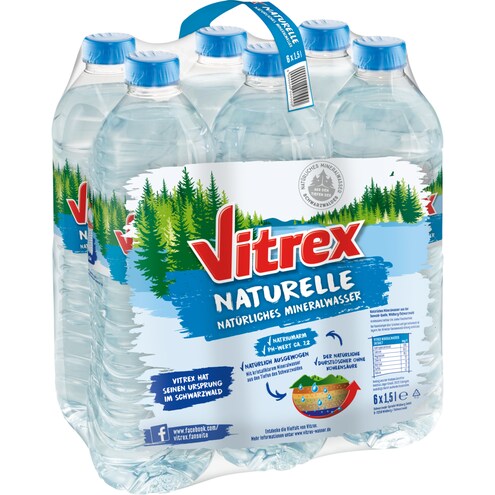 Vitrex Vitrex Mineralwasser Naturelle 1,5l