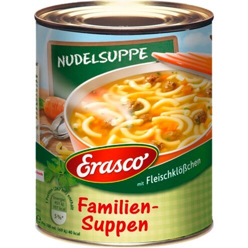 Erasco Familien-Suppen - Nudelsuppe