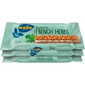 Wasa Sandwich Cheese & French Herbs Bild 0