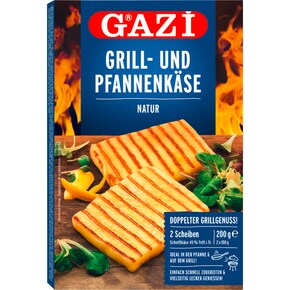 GAZi Grill- und Pfannenkäse "Natur" 45 % Fett i. Tr. Bild 0