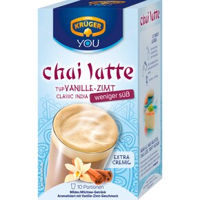 Krüger YOU Chai Latte Classic India Typ Vanille-Zimt weniger süß Bild 0